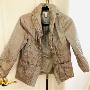 Cute crop utility jacket